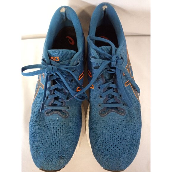 Asics Men's Feel Fast Blue White Orange Athletic Shoes Size 10 - Picture 10 of 11